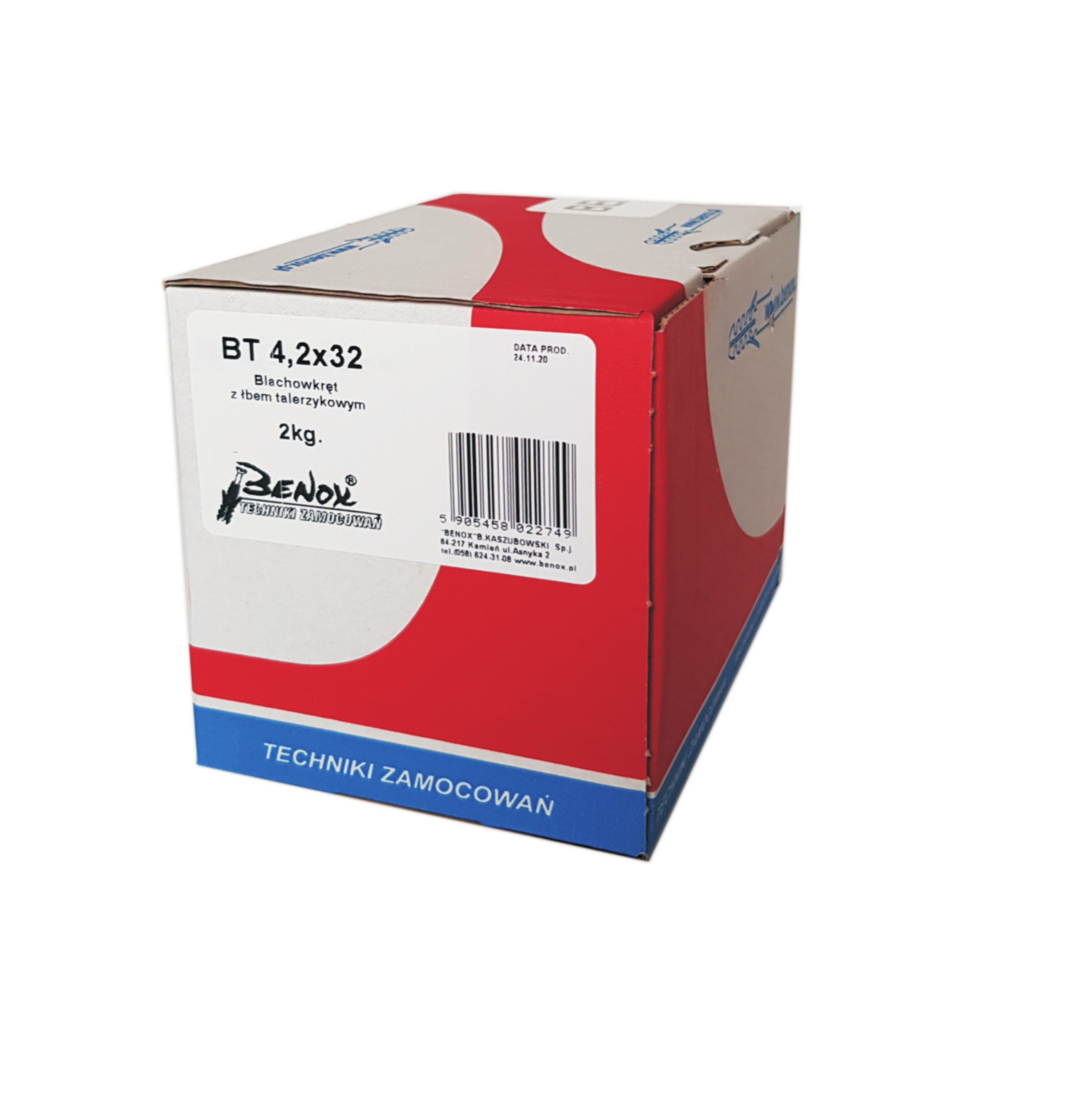 Wkręt podkładkowy 4.2x32 mm (2 kg) 2