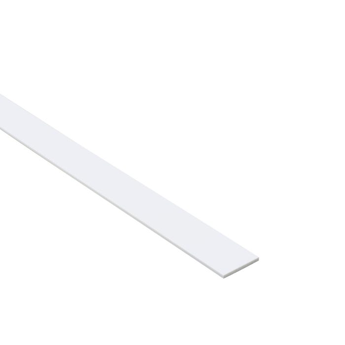 Płaskownik PCV biały 20x2mm 1m