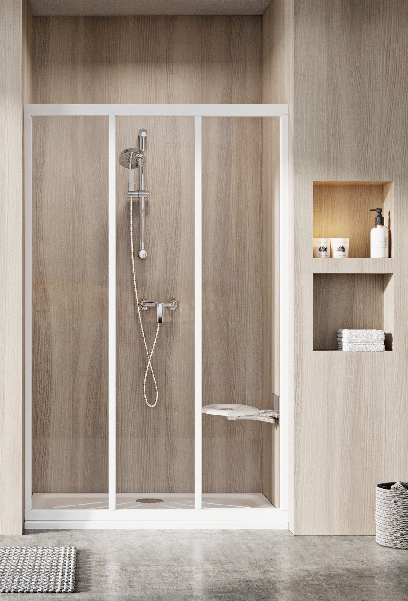 Drzwi prysznicowe Ravak Supernova 110 x 198 cm 