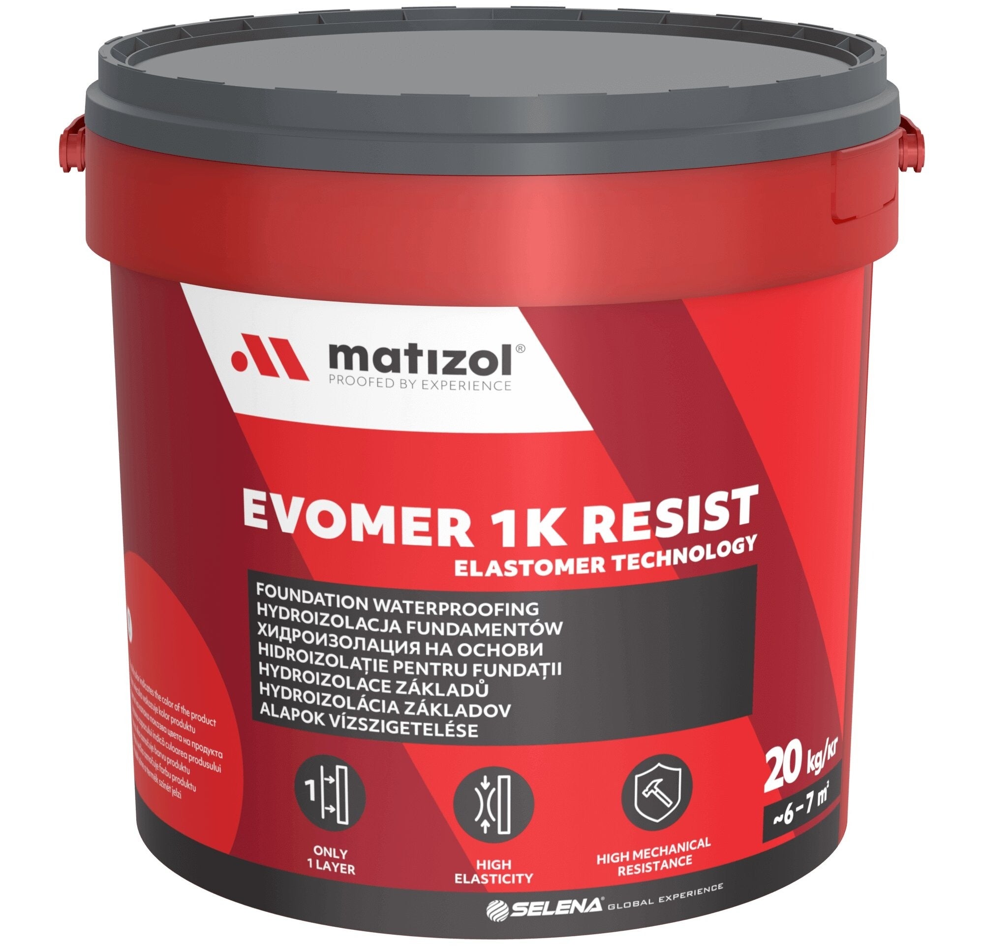 Masa bitumiczna MATIZOL Evomer 1K Resist 20 kg