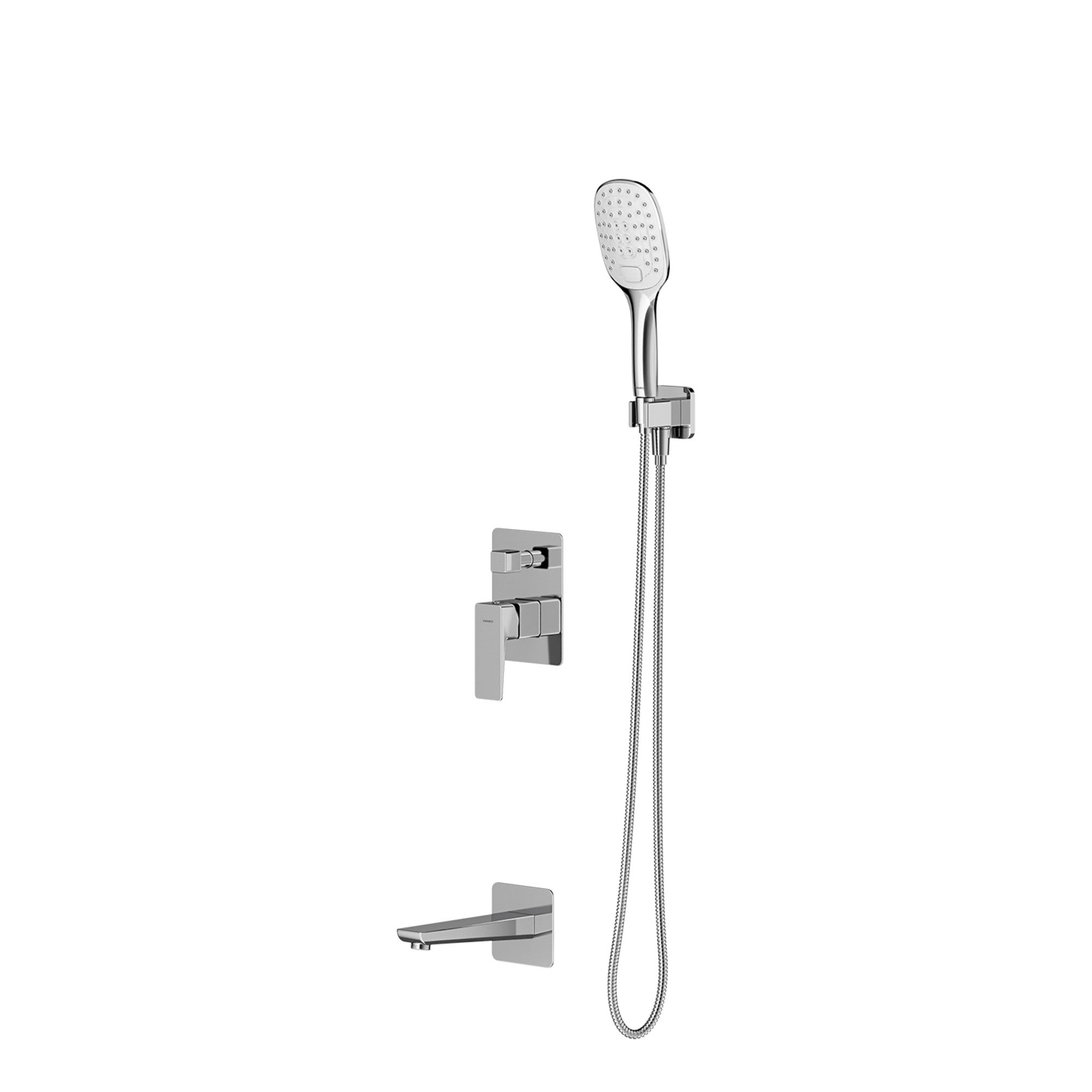 System podtynkowy wannowy Omnires Parma chrom SYSPMW01CR