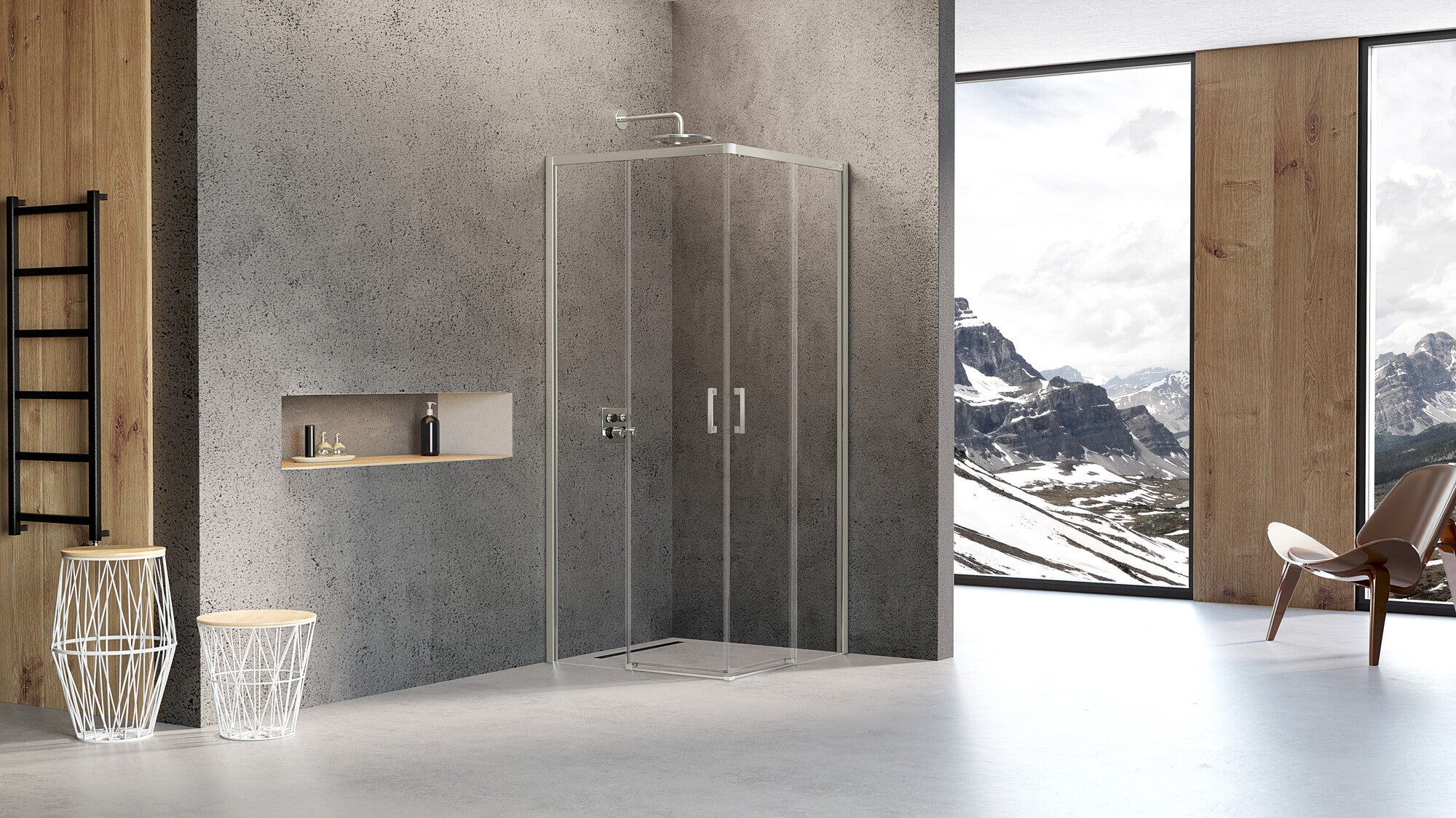 Kabina prysznicowa Kabri Avance 100x70 cm 1