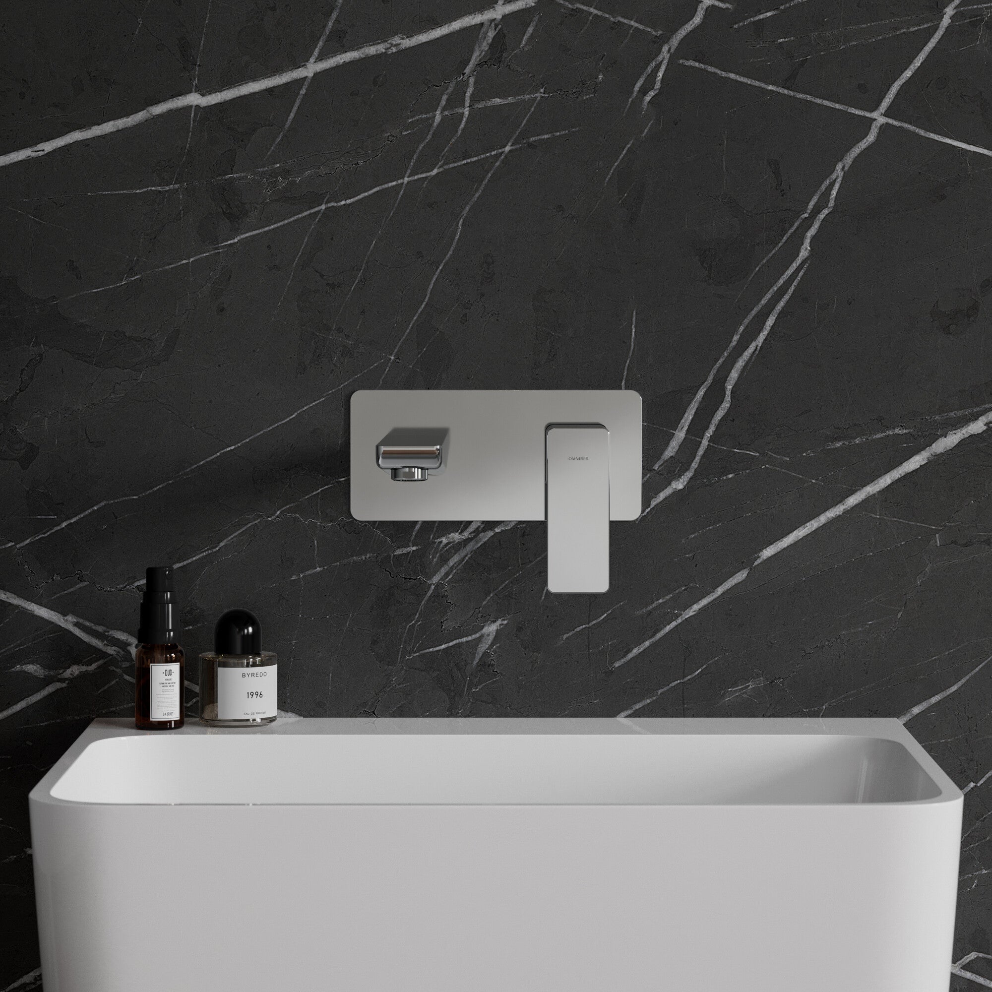 Bateria umywalkowa podtynkowa Omnires Parma PM7415CR 2