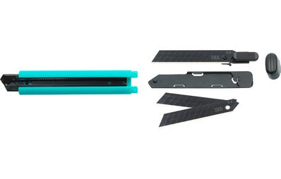 Nóż z ostrzem łamanym 18 mm - korpus ABS - DREL 3