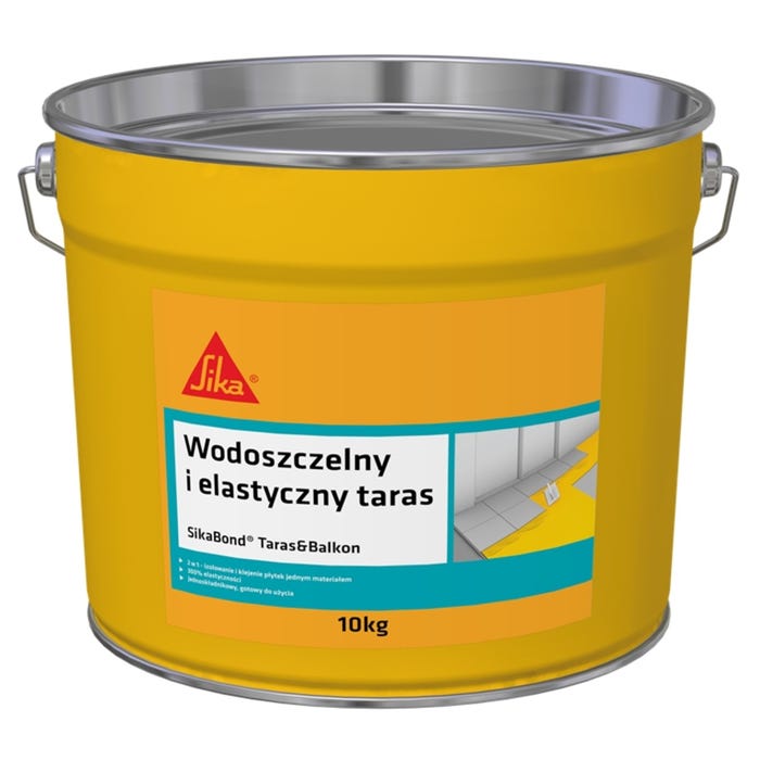 Elastyczny materiał do klejenia płytek SikaBond T-8 10 l