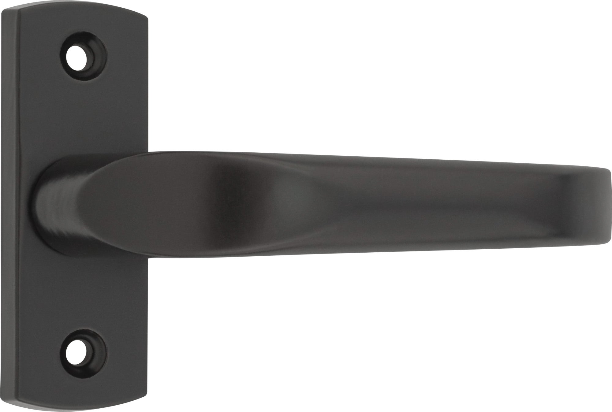 Klamka Diana z krótkim szyldem czarny 0