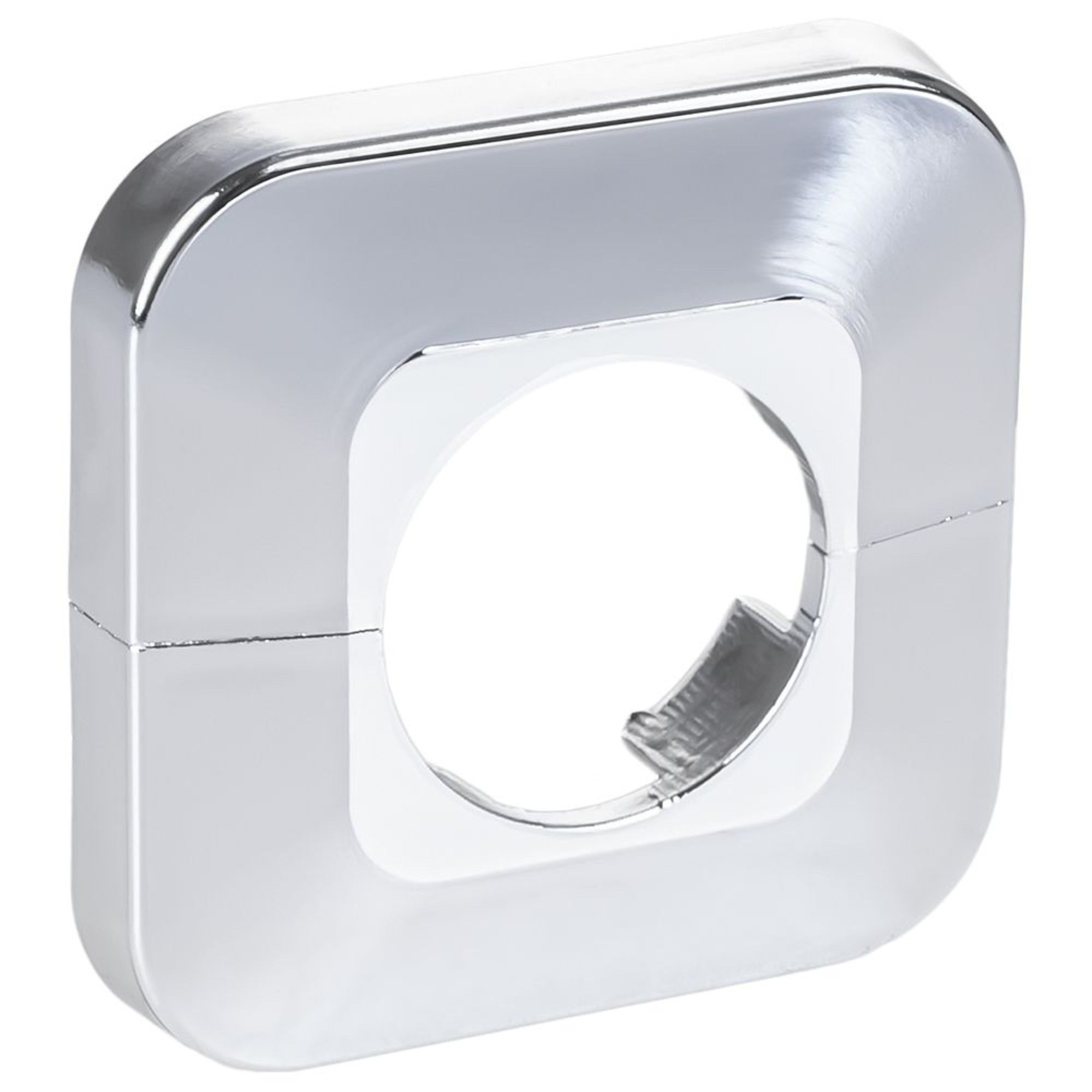 Rozeta dzielona fi 25 mm, 50 mm, chrom