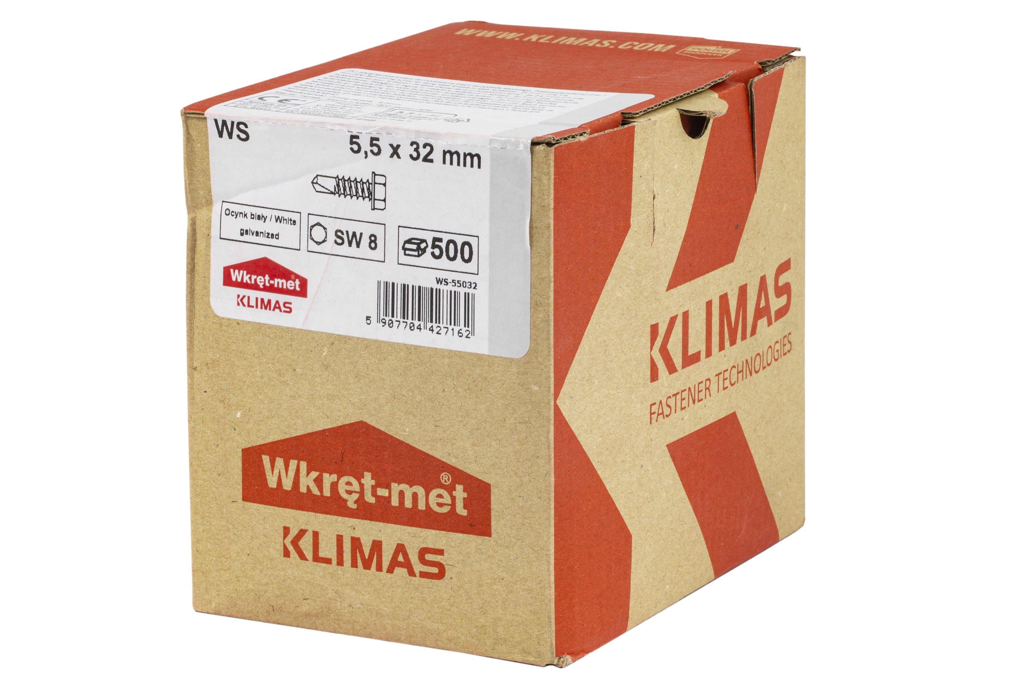 Wkręt samowiercący 5.5x32 mm (2.64 kg.) 1