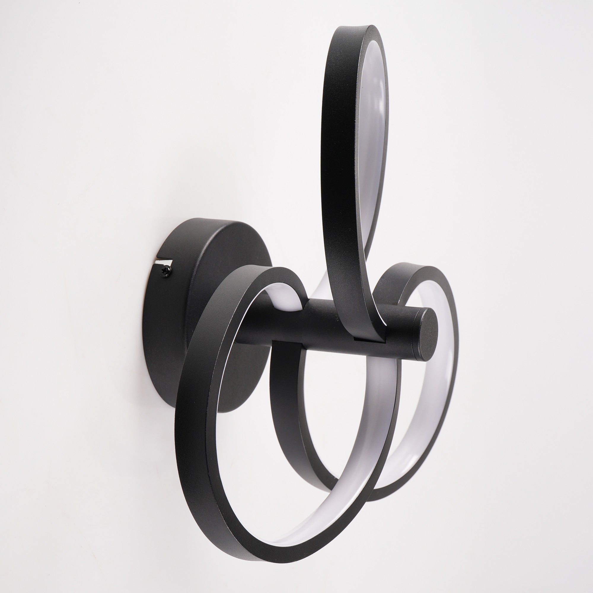 Lampa ścienno-sufitowa LED Ribbon 12W 1700lm czarna 3