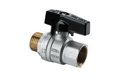 Zawór kulowy Tryton z dławikiem i motylkiem 1" 0