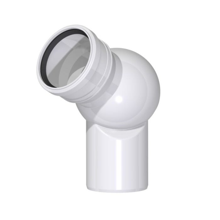 Kolano kanalizacyjne nastawne 50 mm