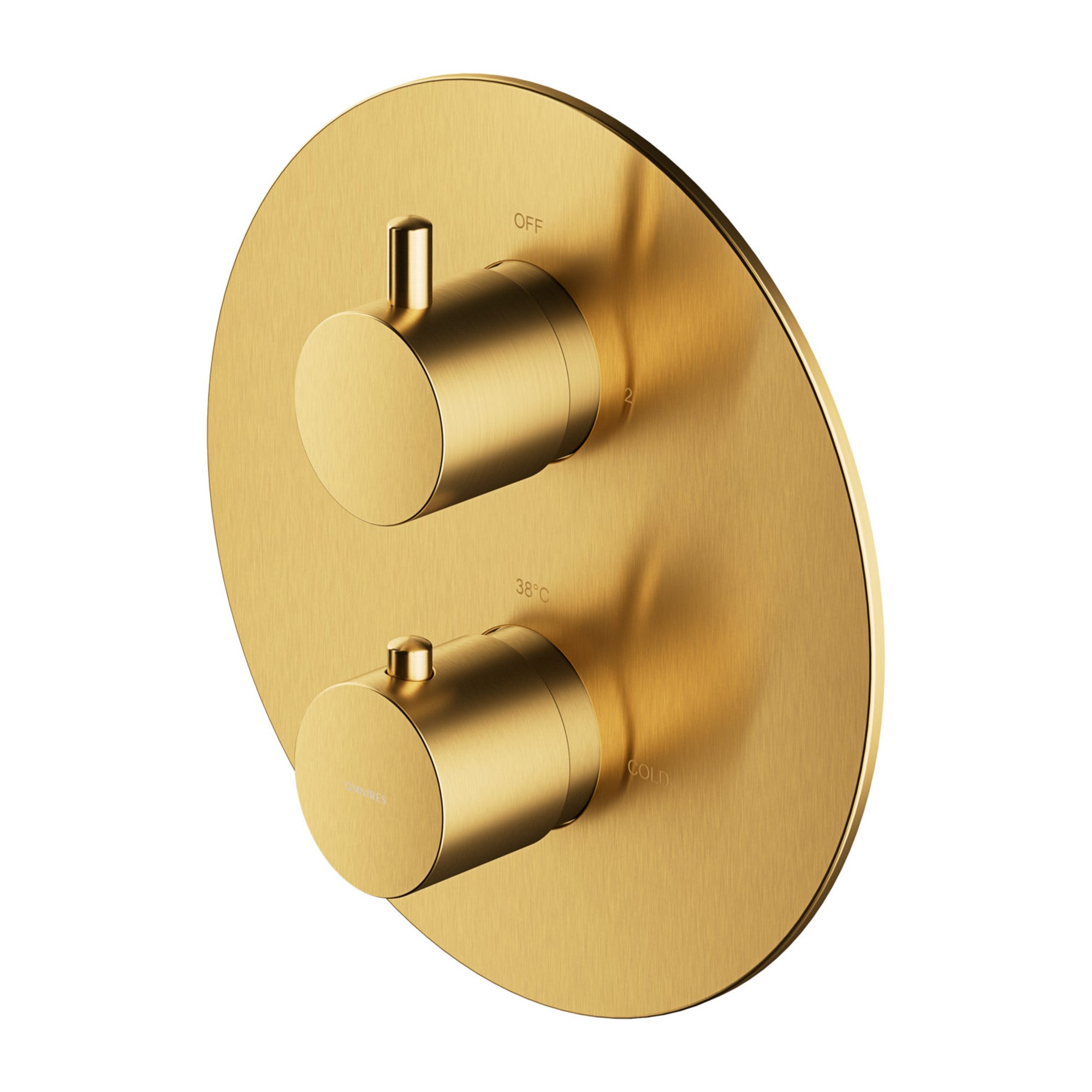 Bateria wannowo-prysznicowa podtynkowa Omnires Y Y1236ROGLB