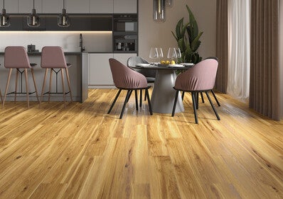 Gres szkliwiony Smartwood beige 19.3x120.2 cm 1.16 m2 6