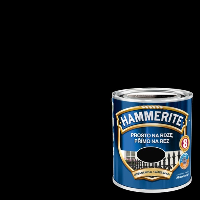 Farba antykorozyjna Hammerite czarny połysk 2,5l