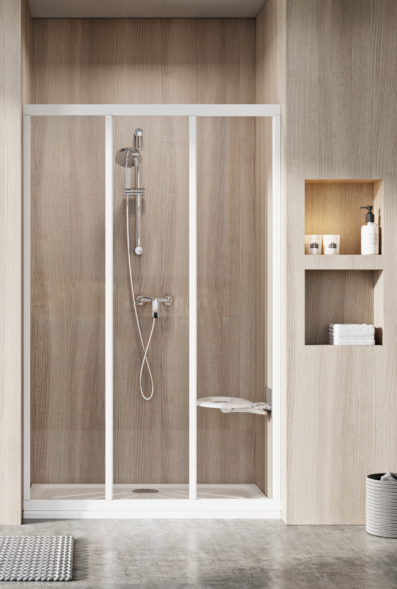 Drzwi prysznicowe Ravak Supernova 120 x 198 cm 