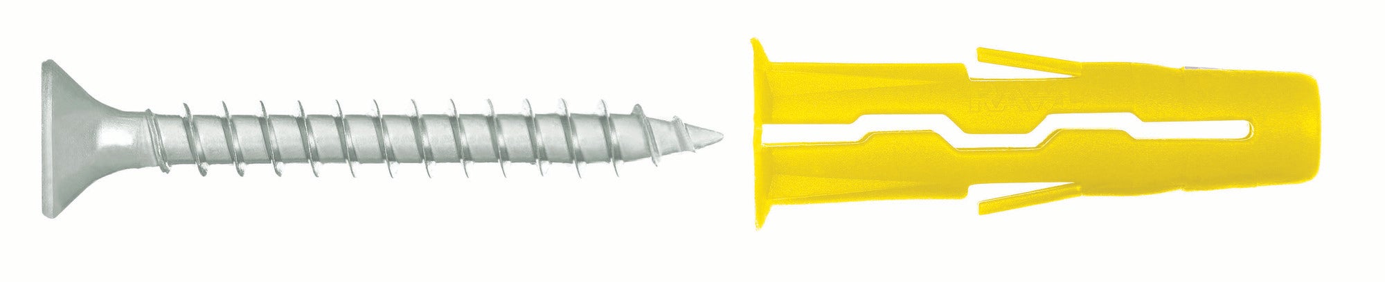 Kołek uniwersalny UNO 5x24 mm z wkrętem (100 szt.)