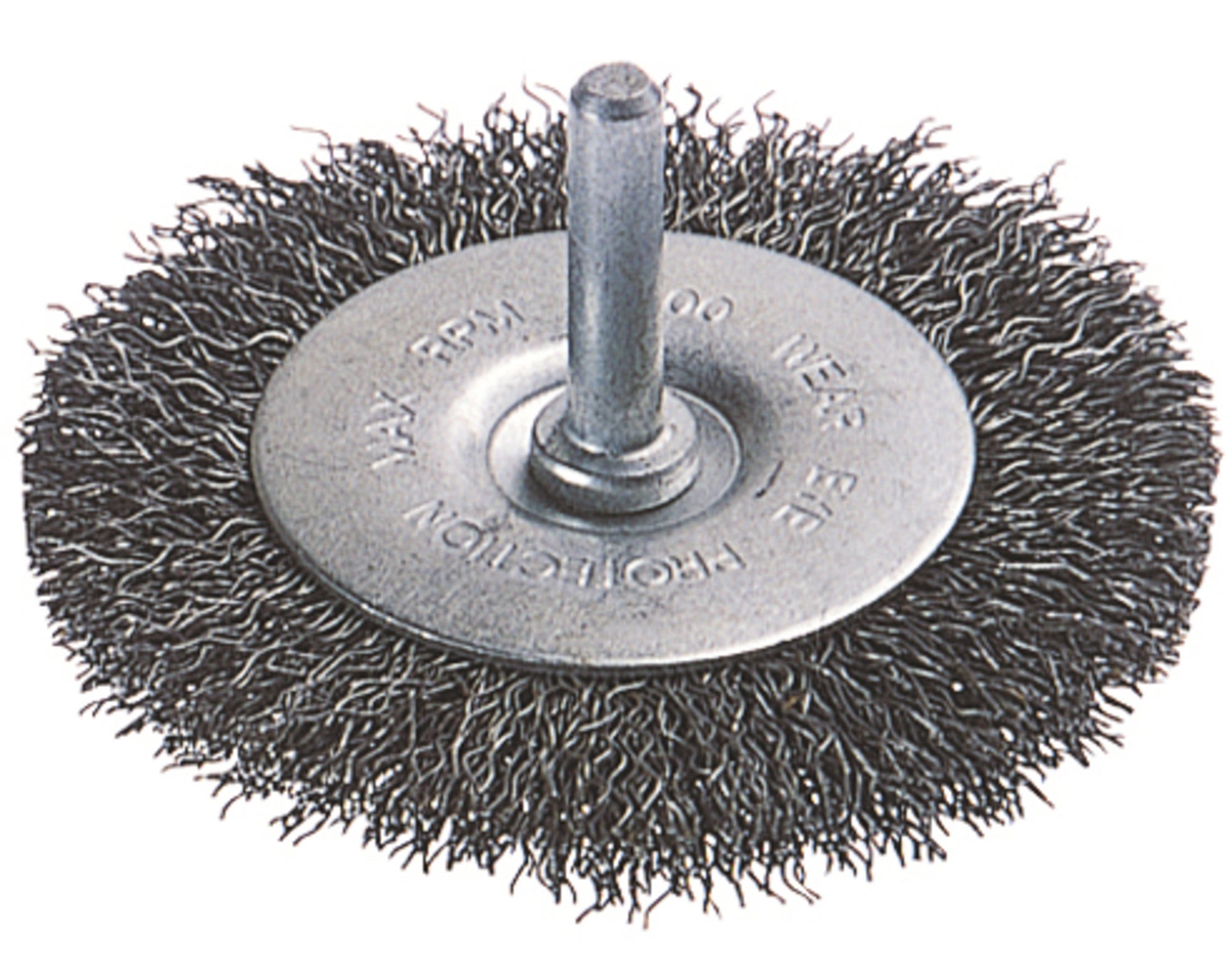 Szczotka tarczowa druciana 1/4" 100x10 mm 0