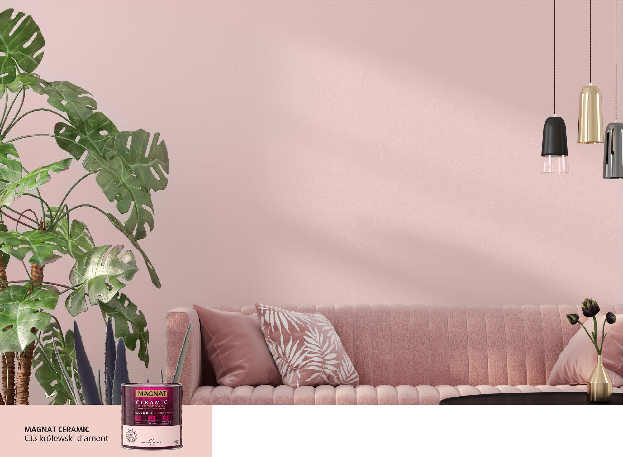 Farba Magnat Ceramic królewski diament 2,5l 1