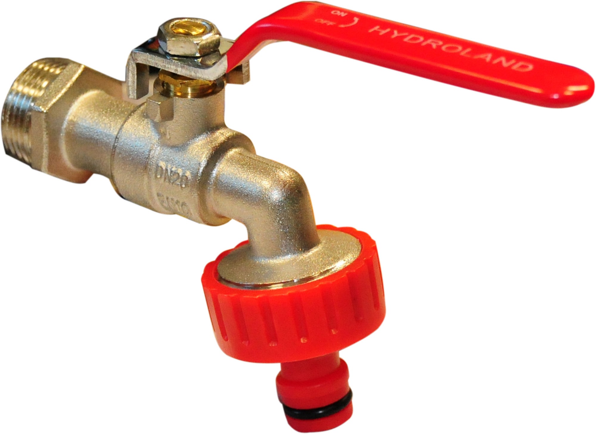 Zawór kulowy czerpalny z dławikiem i szybkozłączem 1/2" 1