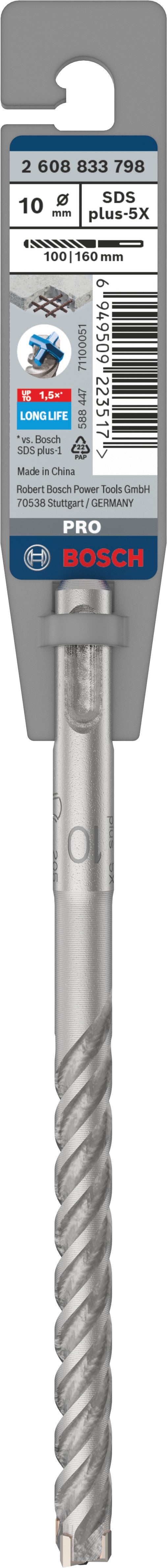 Wiertło SDS-Plus-5X 10x100x160 mm BOSCH 1