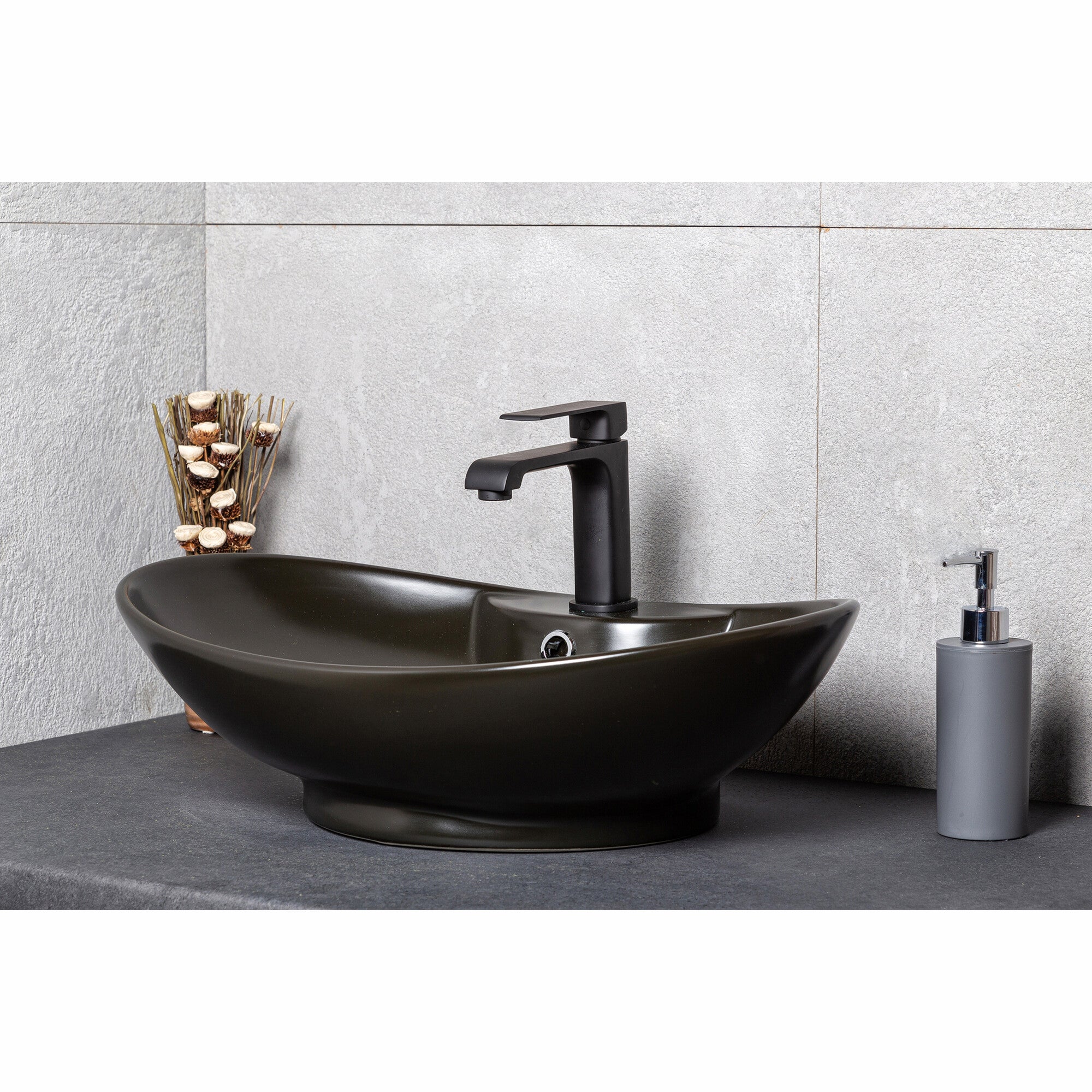 Umywalka nablatowa Kerra KR-139 BLM 1