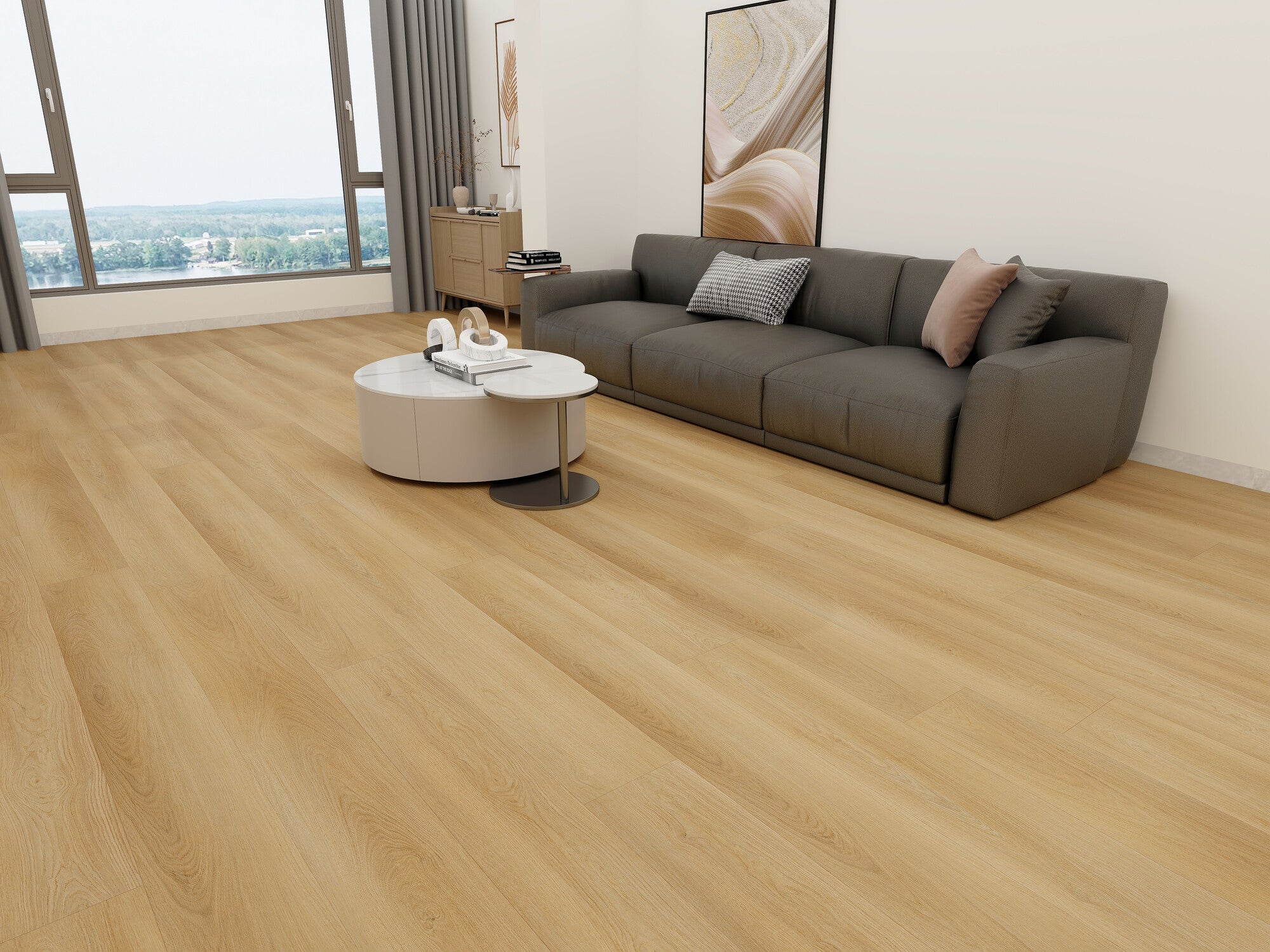 Panel winylowy SPC Dąb Axis 4+1mm op. 2,196m2 2