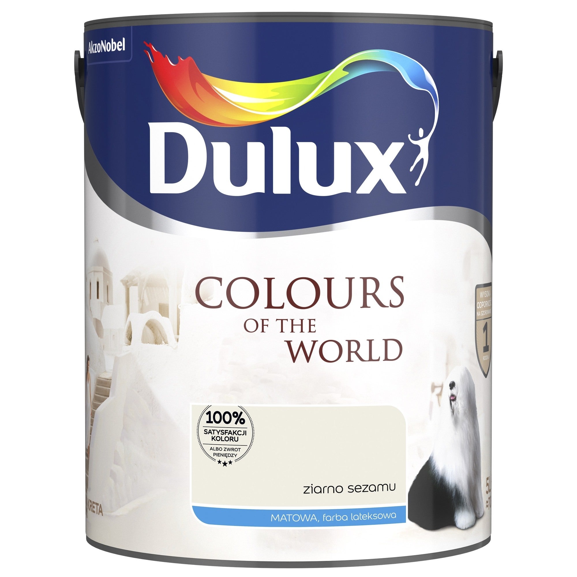 Farba Dulux Kolory Świata ziarno sezamu 5l 1