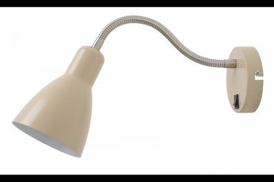 Oprawa ścienna Etore 1x E27, kremoy, średnica 11cm, materiał metal