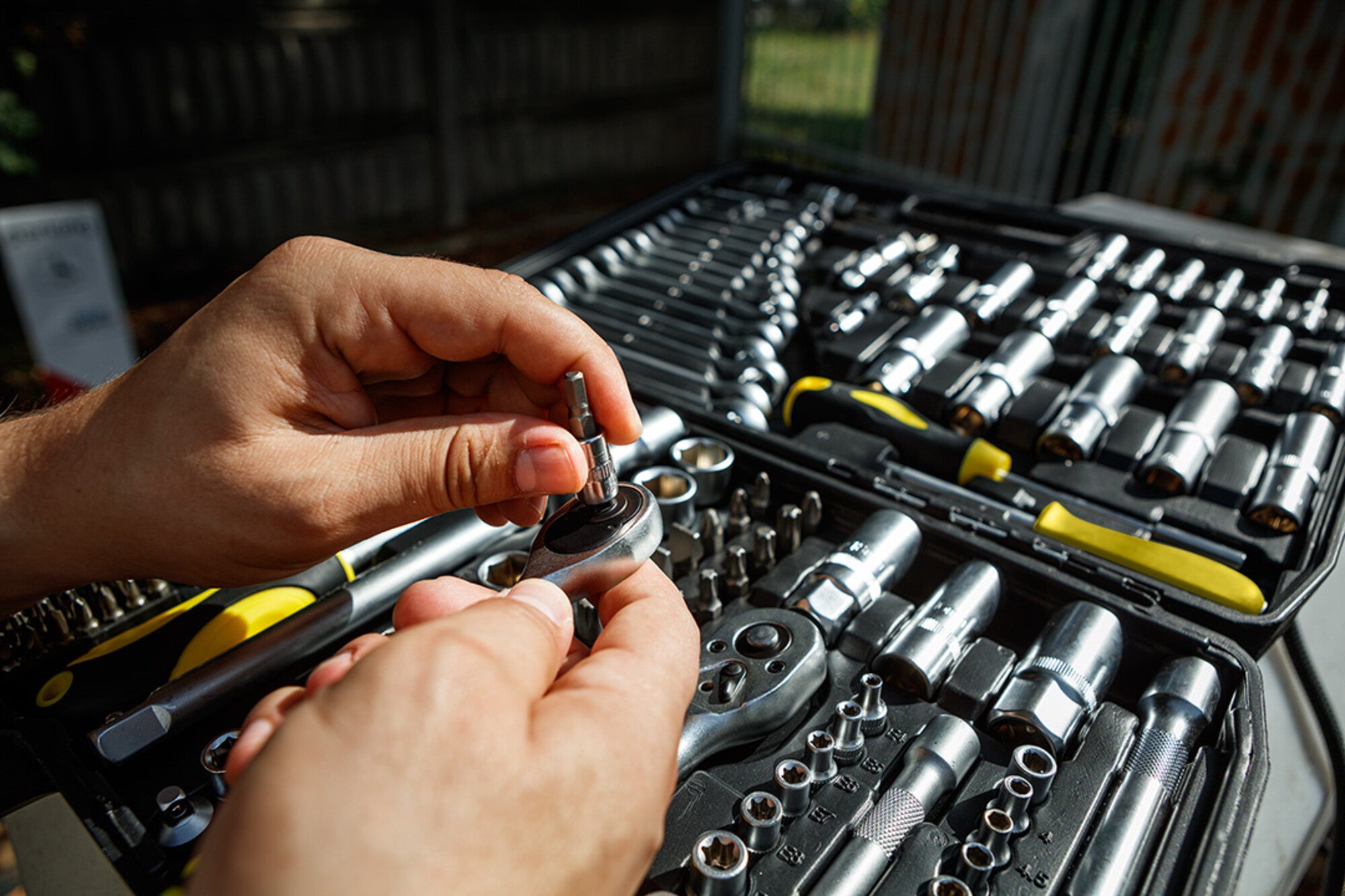 Zestaw kluczy 219 elementów 1/2", 3/8", 1/4" - TOPEX 38D853 3