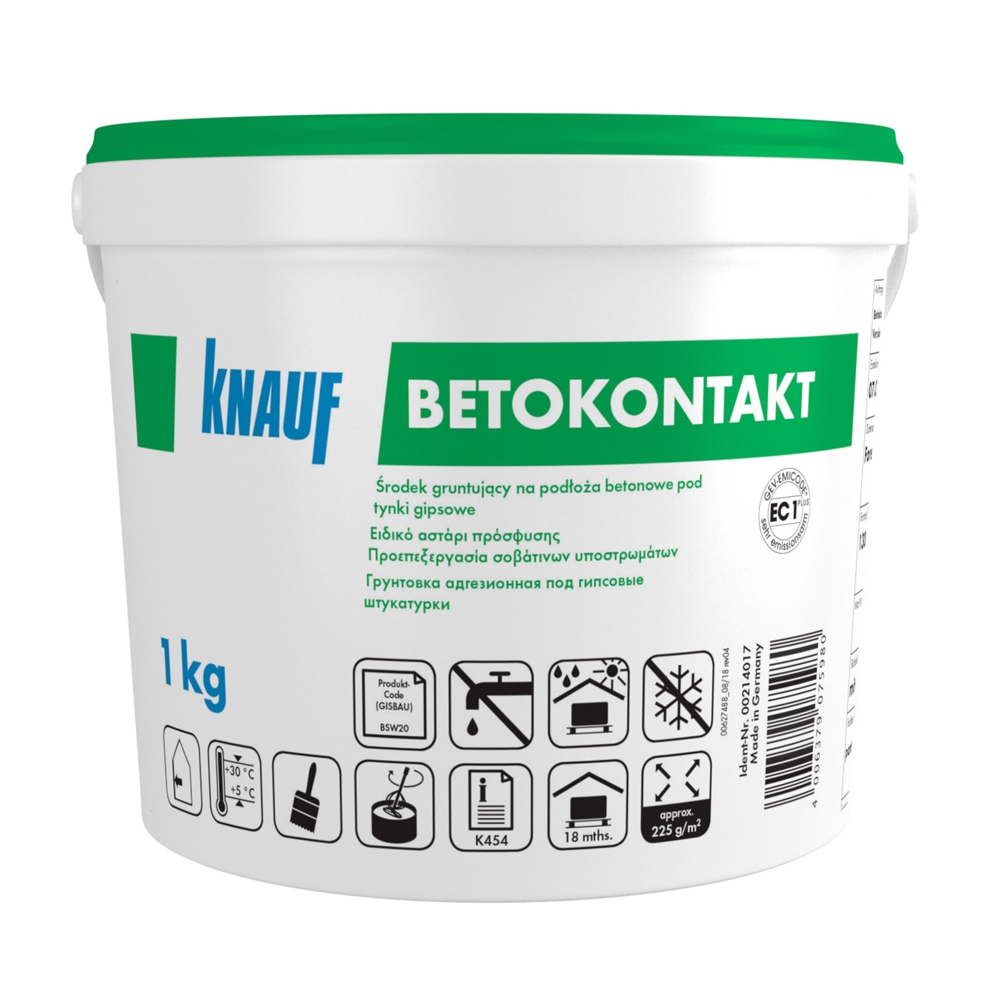 Środek gruntujący do betonu Knauf Betonkontakt 1 kg 1