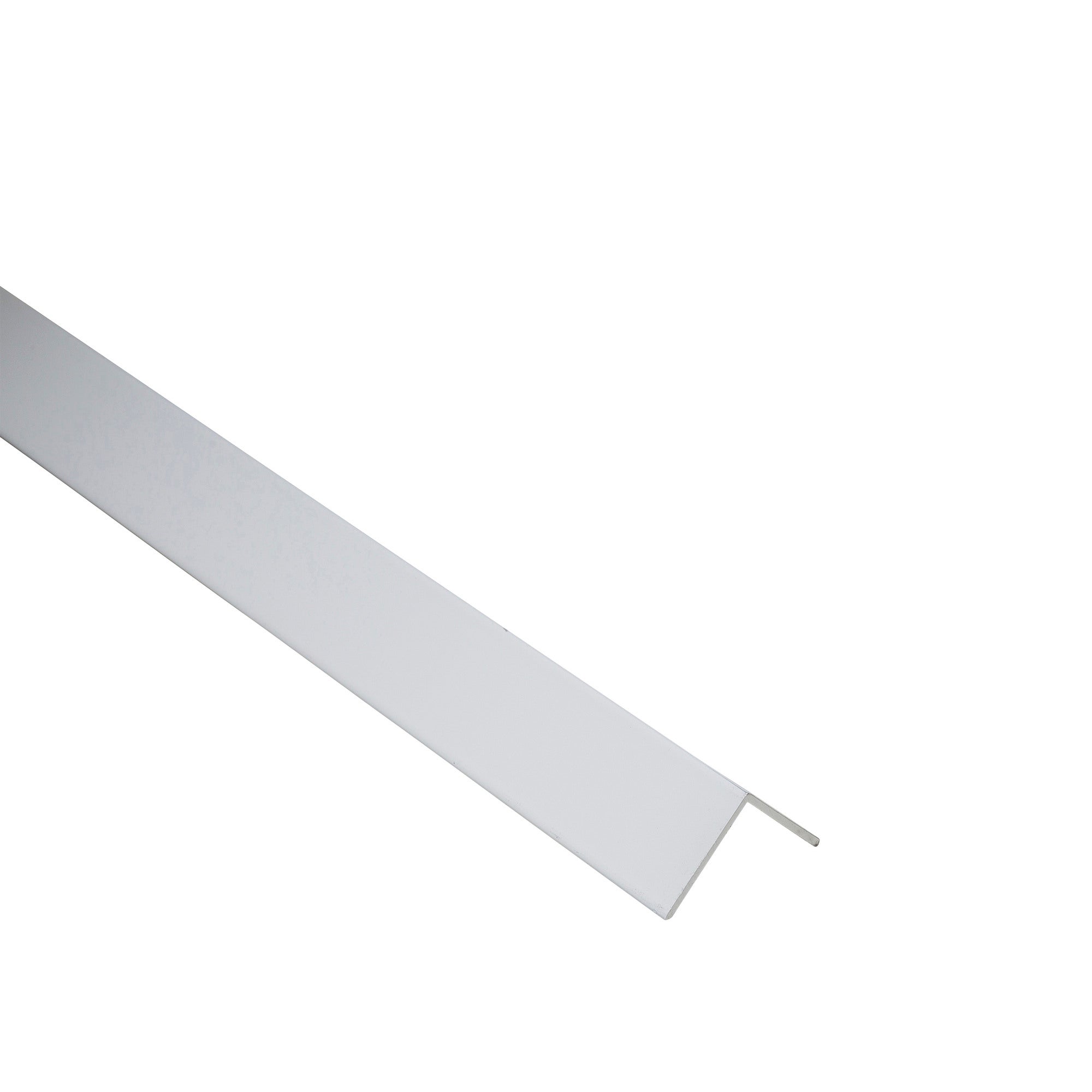 Kątownik aluminiowy biały 20x20x1mm 2.5m