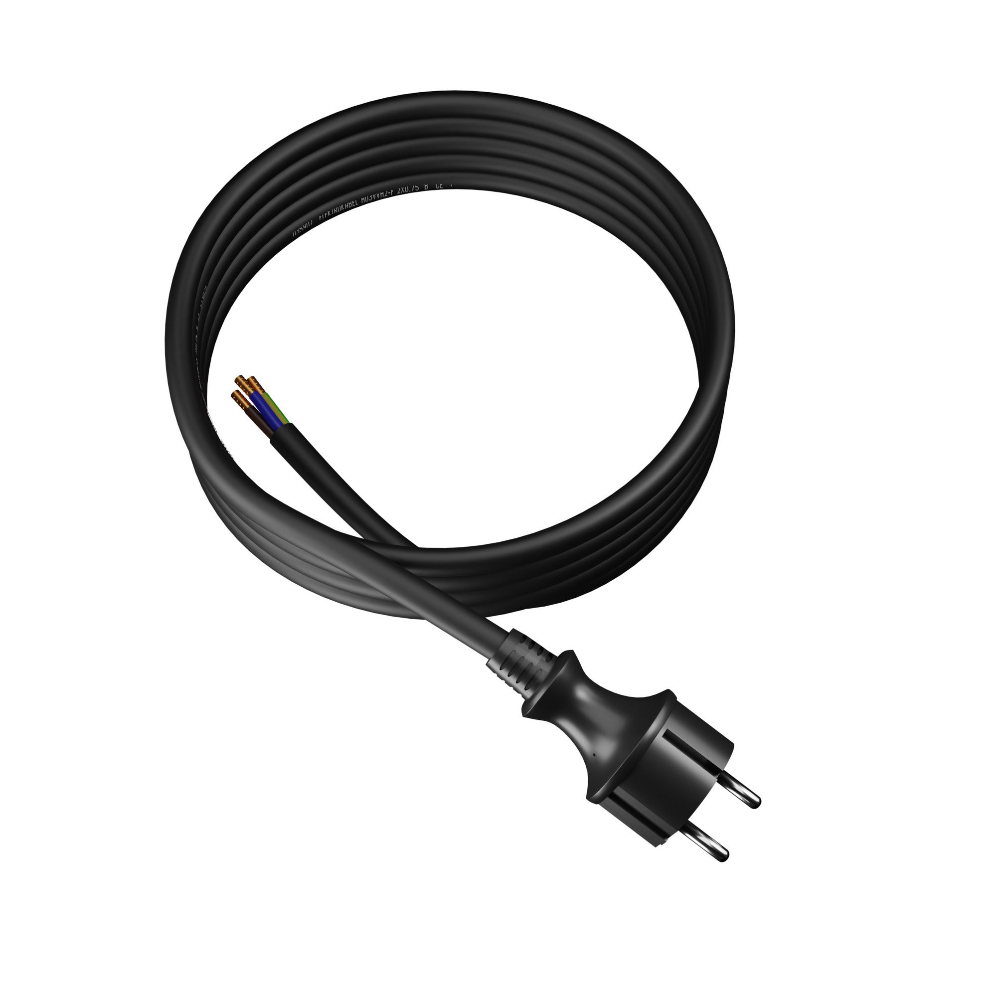 Przewód z wtyczką 3m 3x2.5 guma 2
