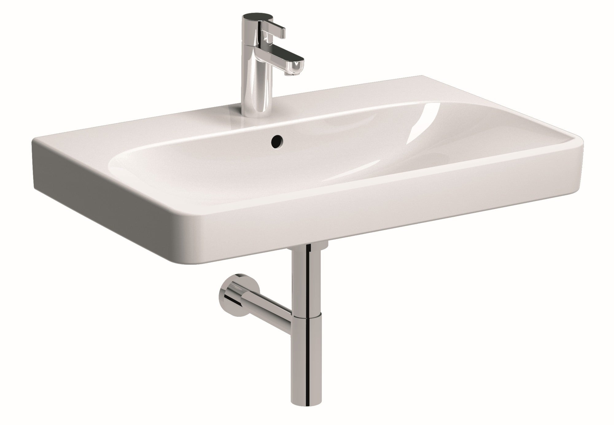Umywalka meblowa Geberit Smyle Square 75 cm 500.249.01.1