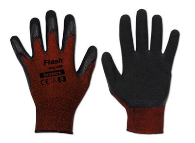Rękawice powlekane piankowym FLASH GRIP RED Bradas, rozm. 10 (XL) 1