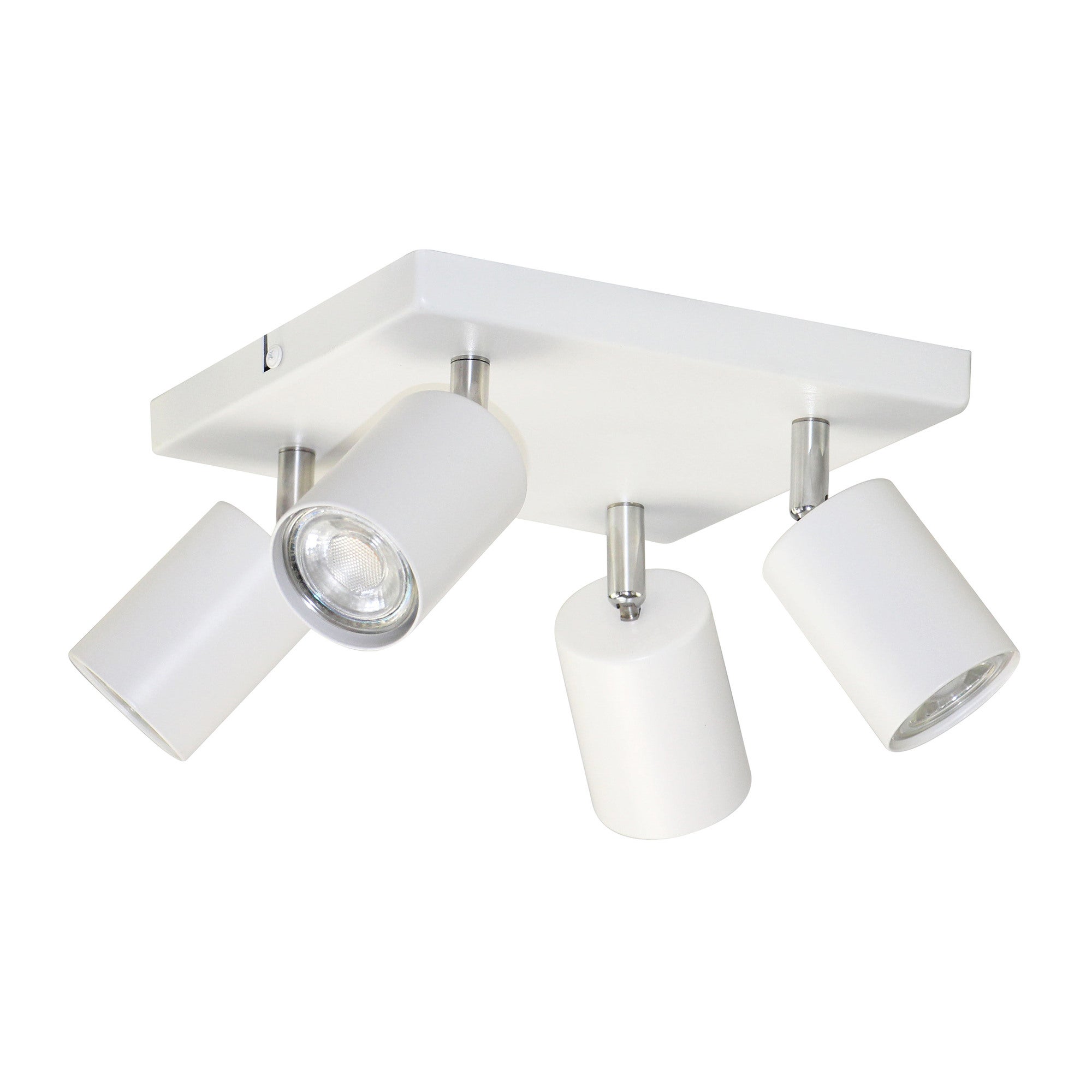 Lampa ścienno-sufitowa GAVIA 4xGU10 kolor biały, kinkiet, obrotowy
