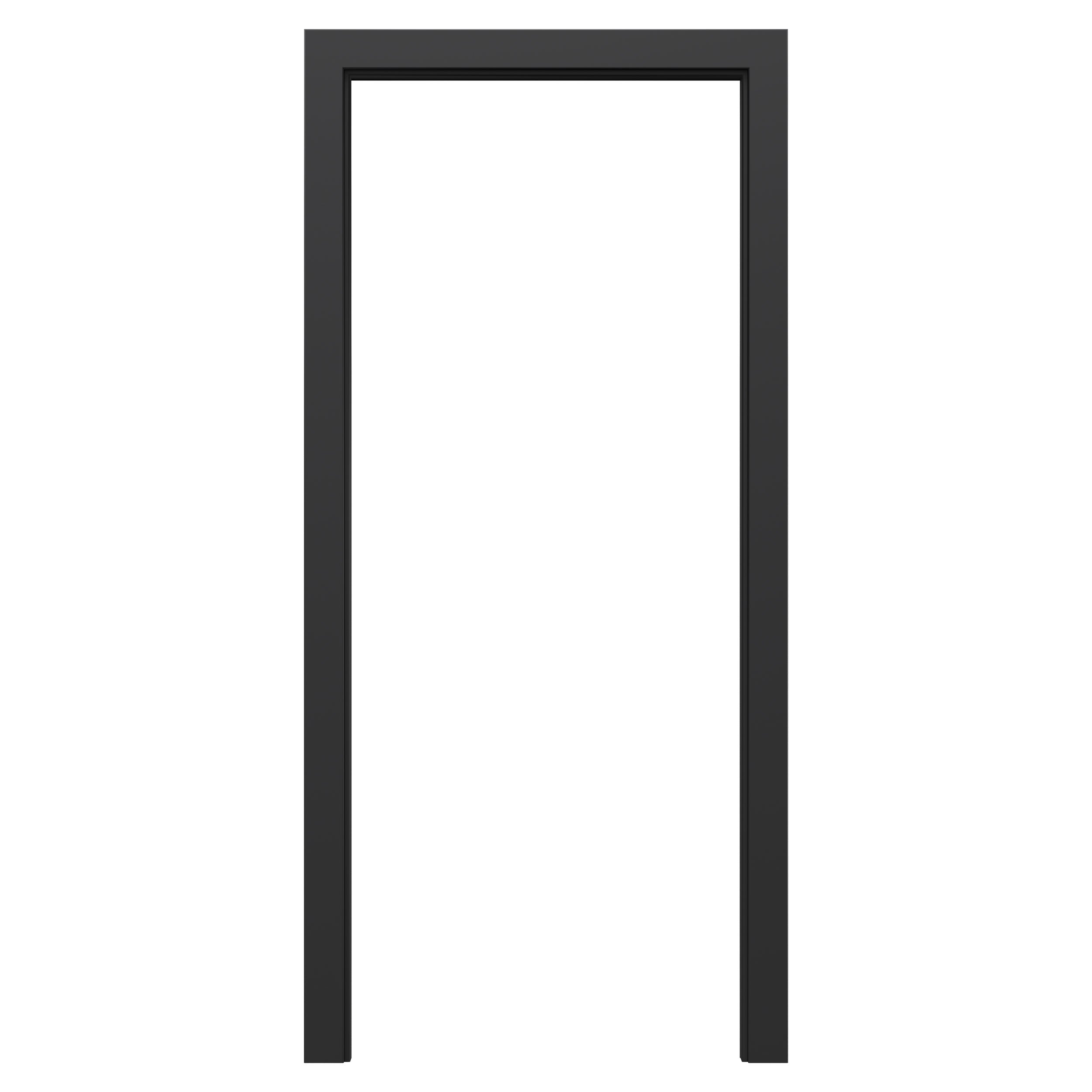 Ościeżnica regulowana Porta System Elegance 95-115 80 cm prawa czarny