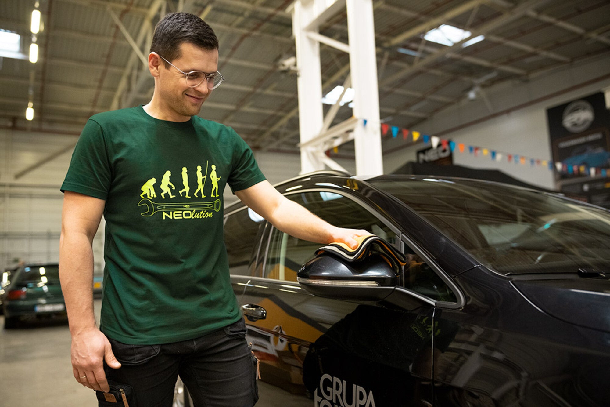 T-shirt z nadrukiem NEOlution 81-640 NEO, rozm. 2XL (56) 1