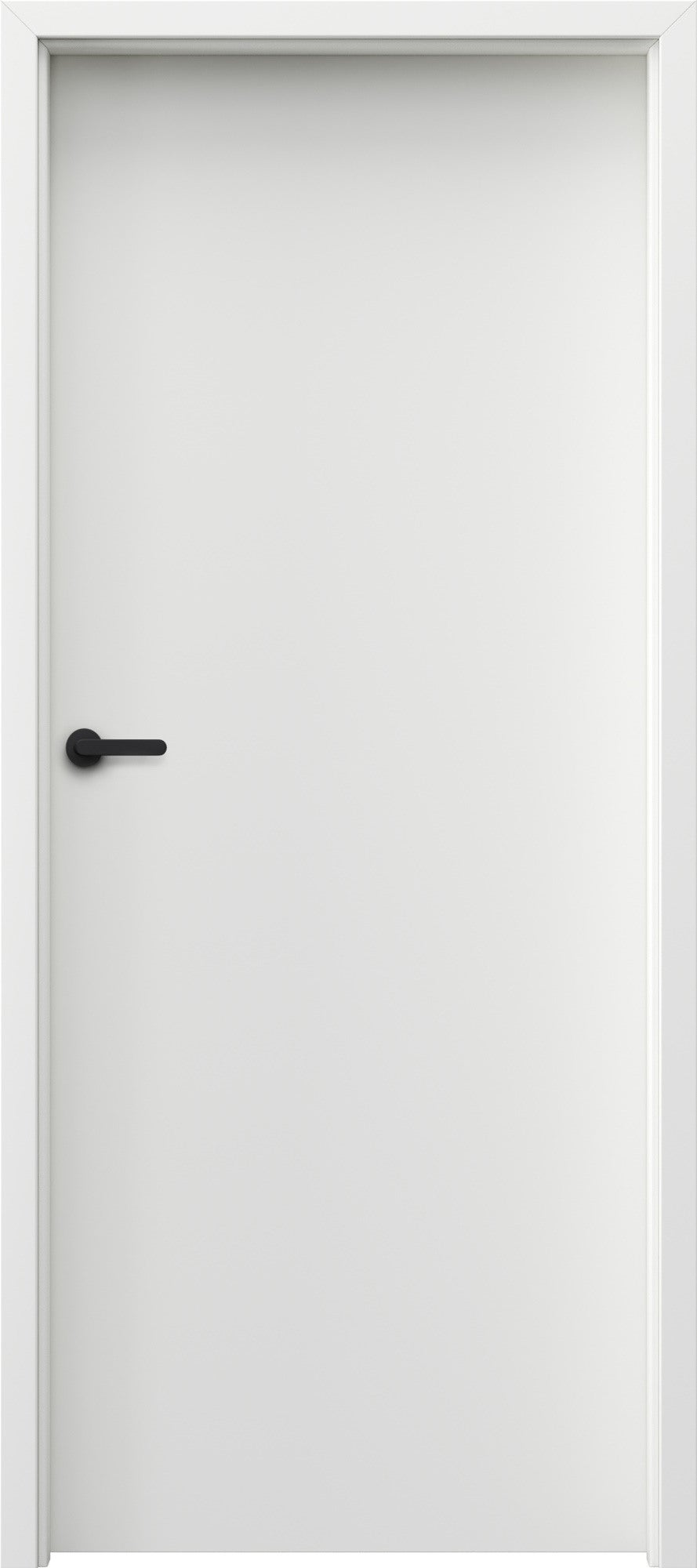 Skrzydło pokojowe Trim Soft 60 prawe białe