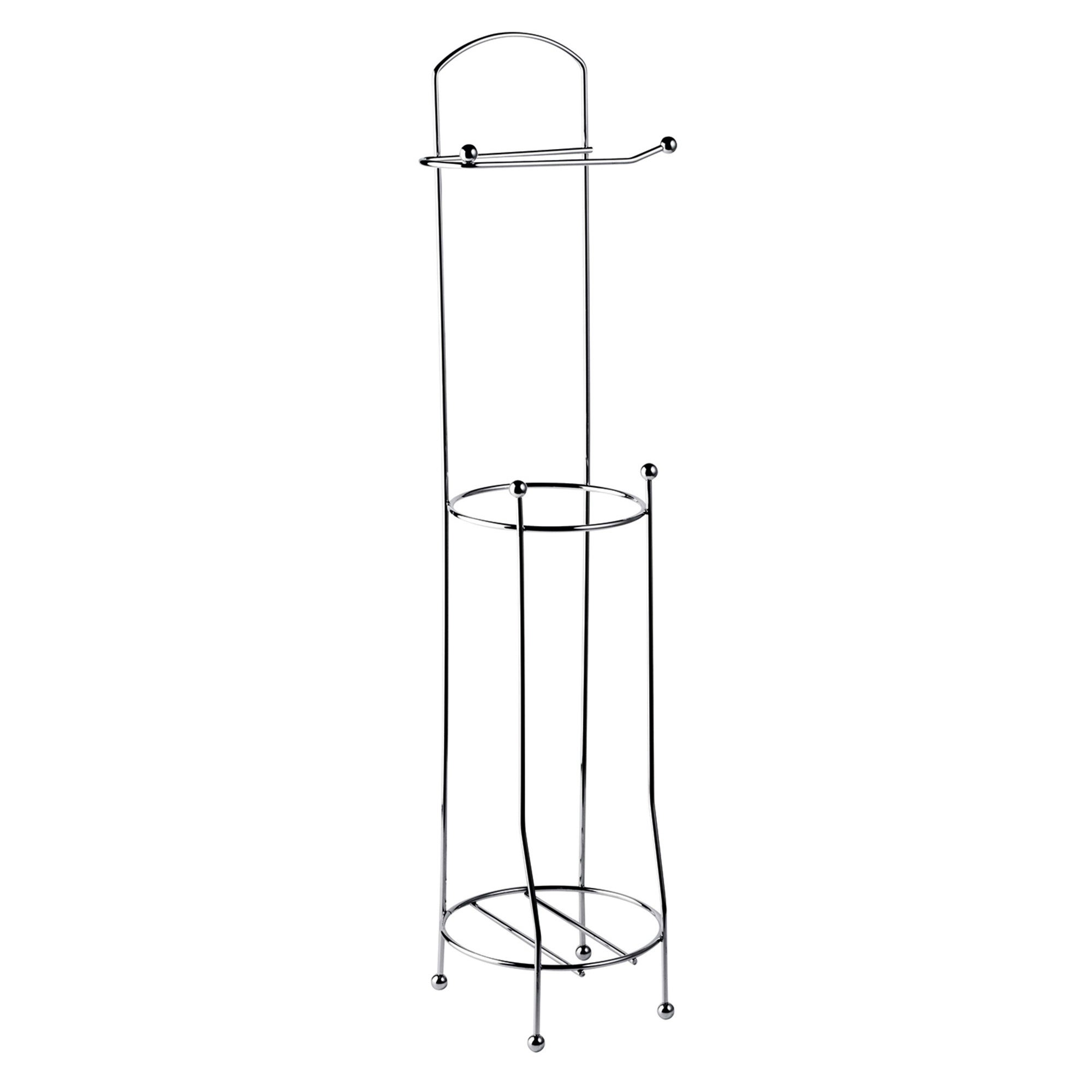 Stojak WC Basic na papier chrom 0