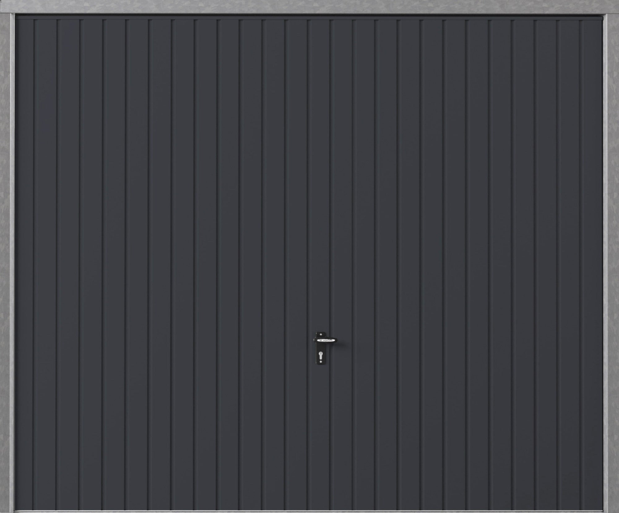 Brama uchylna ręczna RAL 7016 2475X2175 cm