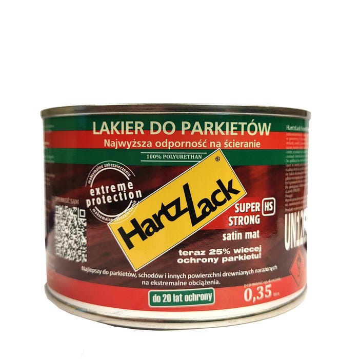 Lakier HartzLack satyna mat 0,35l