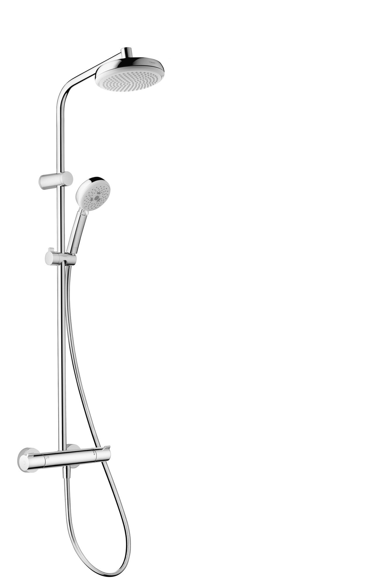 Kolumna prysznicowa z baterią termostatyczną Hansgrohe Myclub 180 26735400