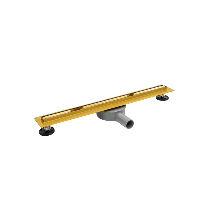 Odpływ liniowy Slim&Low ProLine 700 mm, złote lustro