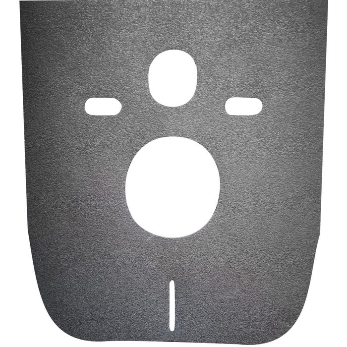 Mata akustyczna WC/bidet wisząca czarna