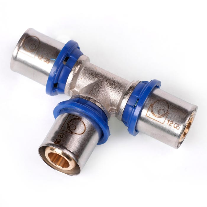 Pex Trójnik zaciskowy 20x16x20 mm Radopress