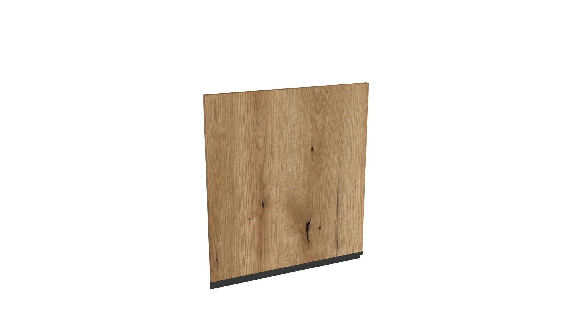 Front kuchenny lewy górny Dąb Evoke 60x64,3 cm z uchwytem w kolorze czarnym Tafla L
