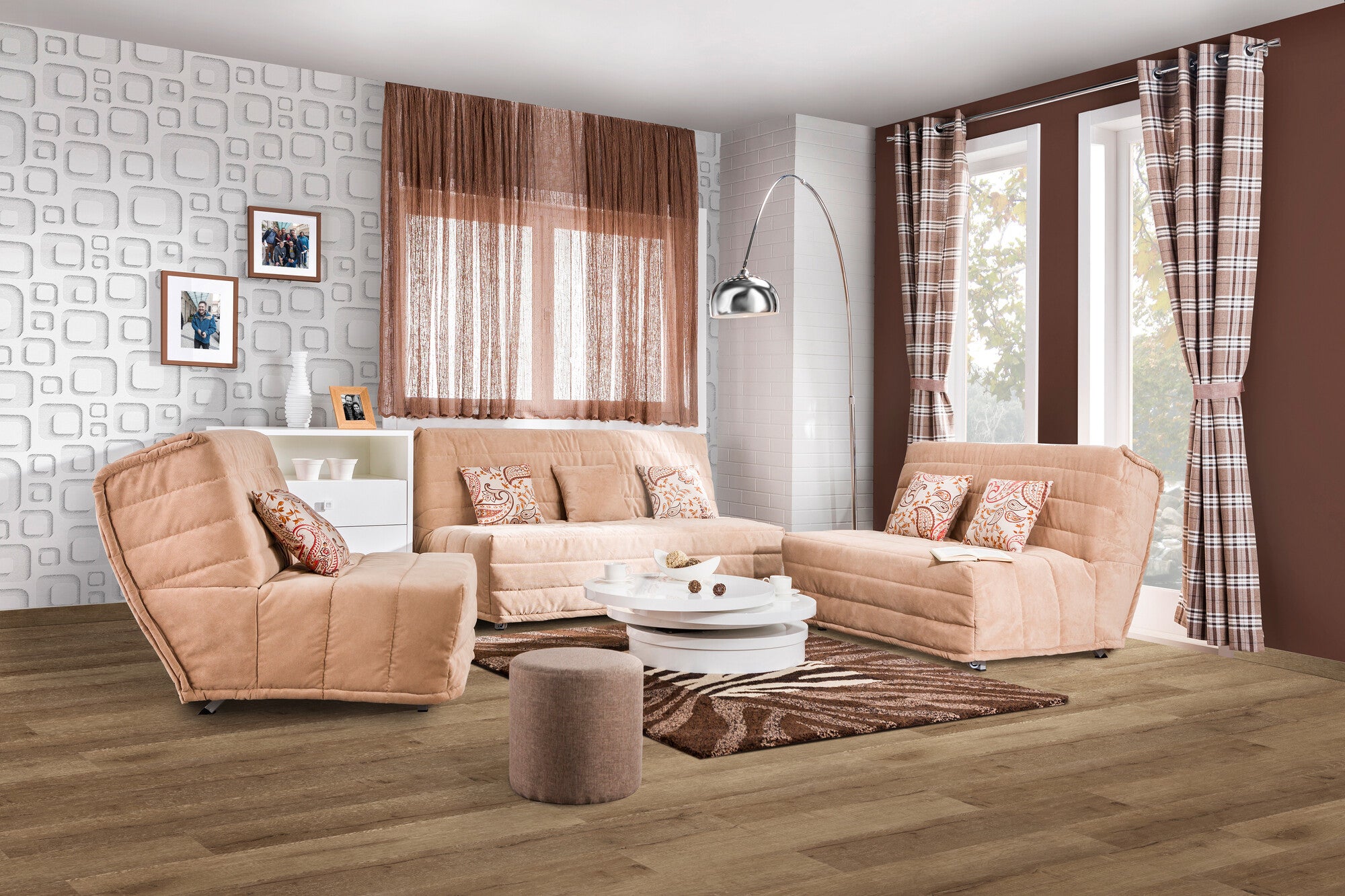 Panel winylowy SPC Dąb Szlachetny kl.33 5 mm op. 2,257 m2 wodoodporny 1