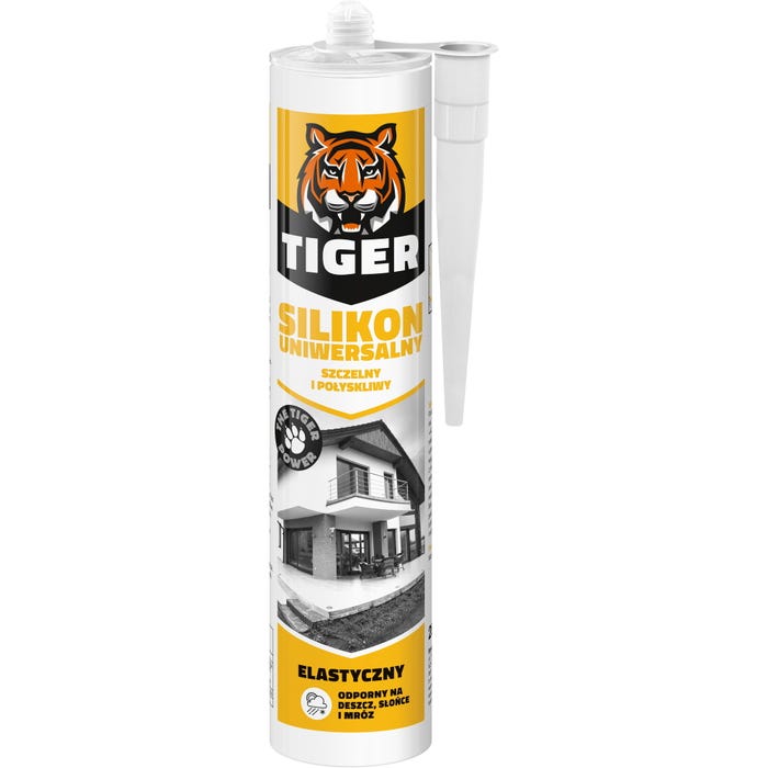 Silikon Tiger uniwersalny bezbarwny 260ml