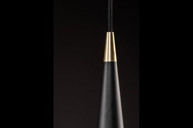 Oprawa sufitowa EVI 1x GU10, czarny, średnica 8cm, materiał metal 2