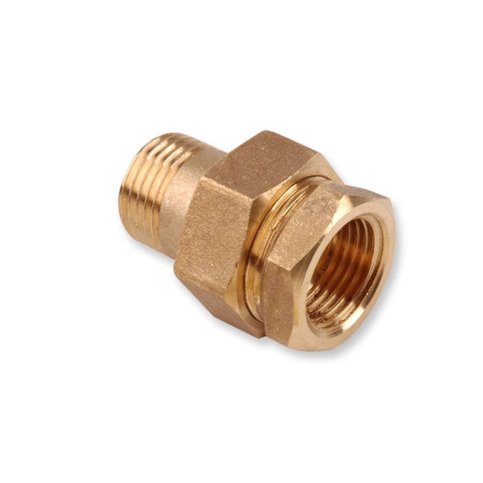 Śrubunek mosiężny prosty 1/2"